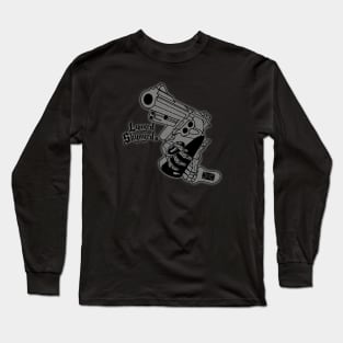 rock gun retro Long Sleeve T-Shirt